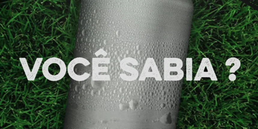 Sabia que a primeira lata de alumínio reciclada foi produzida em 1968