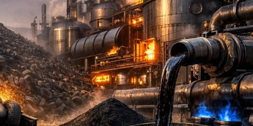 Usina de reciclagem de pneus em Alagoas transforma resíduos em combustível industrial