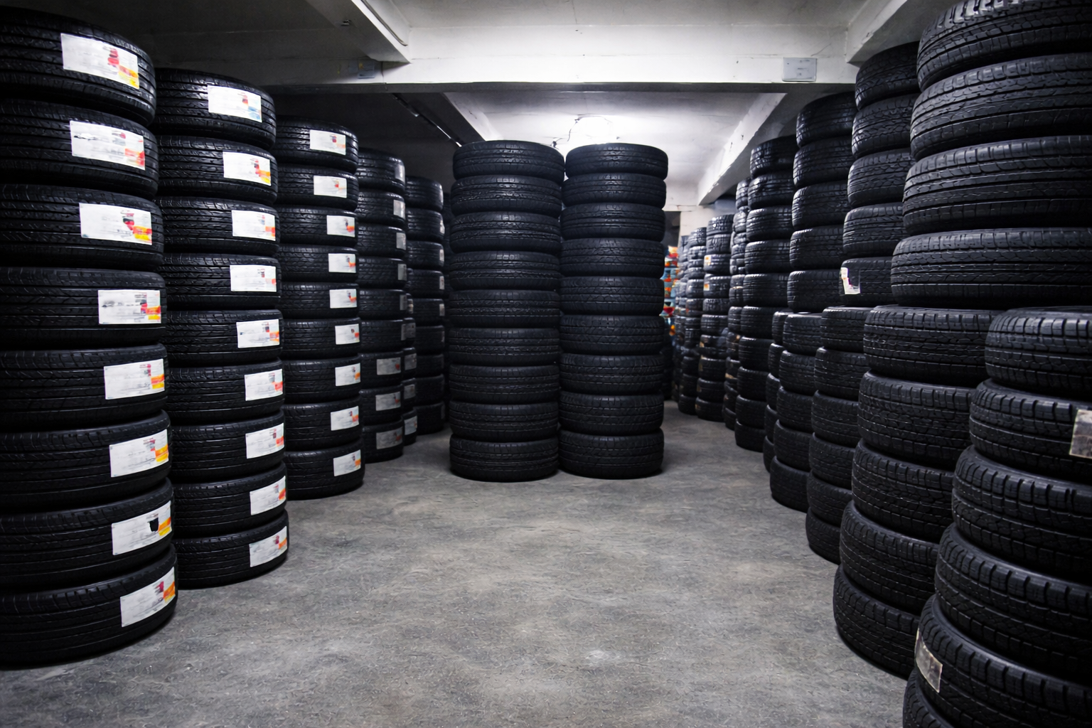 Gestão e rastreabilidade de pneus importados